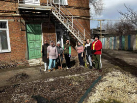 Городской субботник.